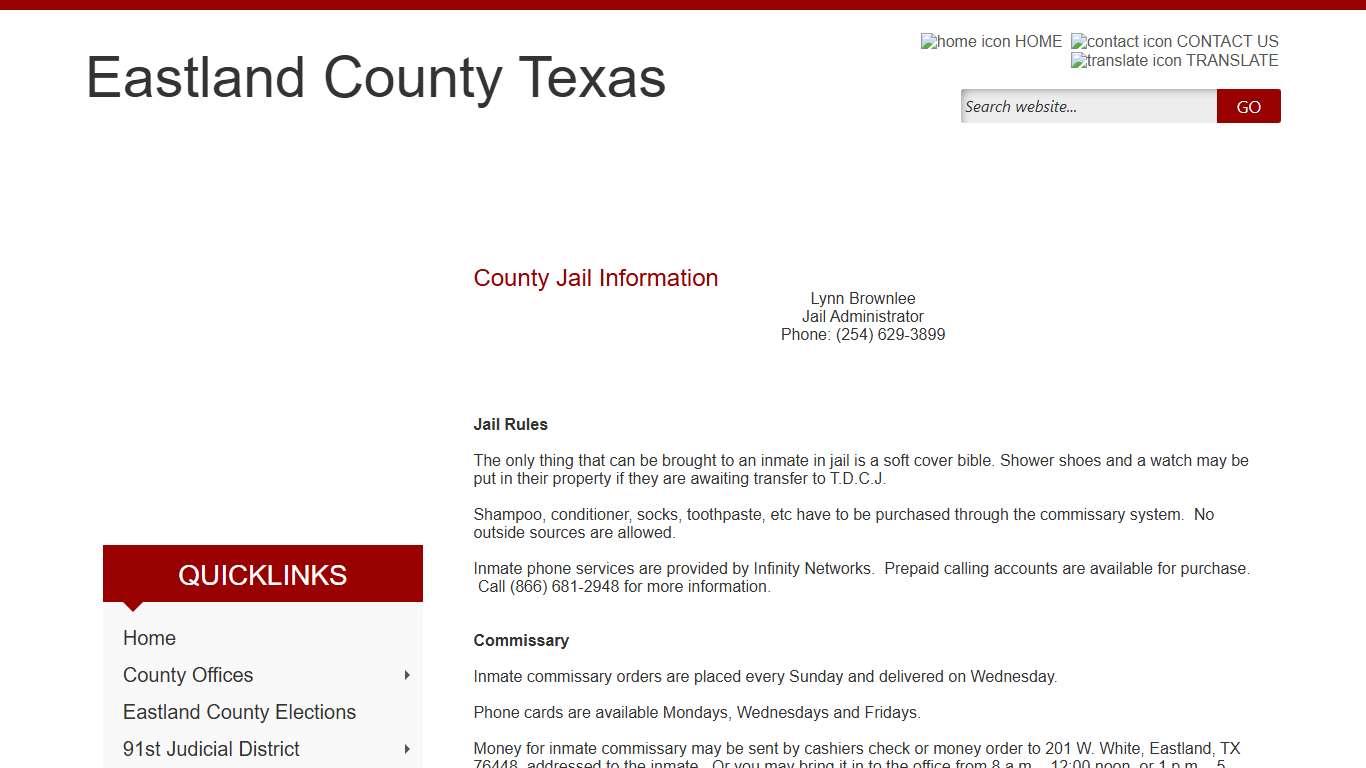 Eastland County, Texas